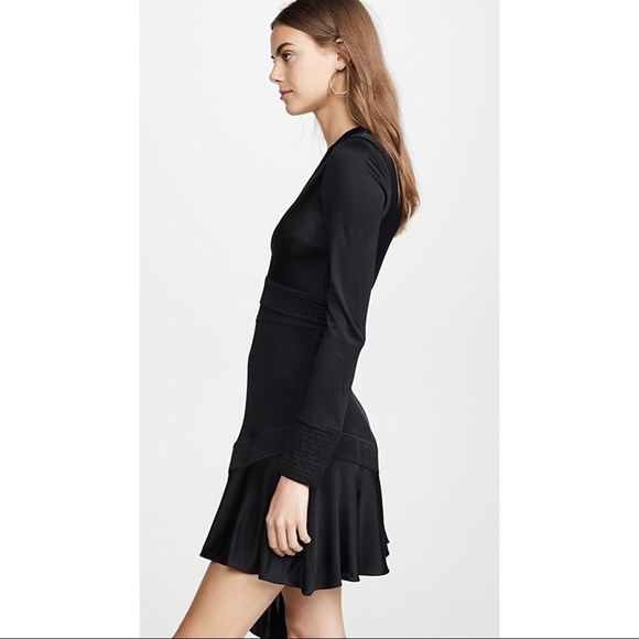 Alexis Cold Shoulder Asymmetrical Hem Rocca Dress - Picture 2 of 12